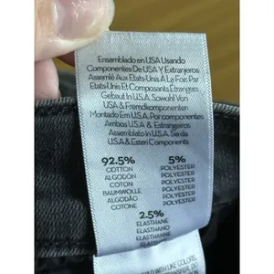 MOTHER The Hustler Ankle Fray Jeans Size 25 Lighting Up Lanterns Gray High Rise thumbnail 8
