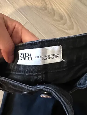 Black ZARA Jeans  thumbnail 2