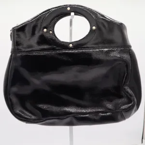 Kate Spade Handbag Womens Large Patent Leather Black Cutout Handle Excellent thumbnail 5