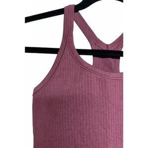 Lululemon Ebb to Street Tank Top Burgundy Women's Size‎ 4 thumbnail 7
