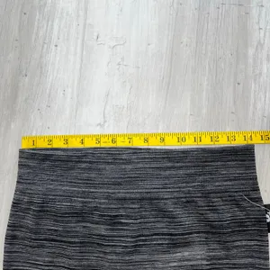Just Cozy Black Gray Stretch Faux Fur Lined Warm Basic Winter Pull On Leggings thumbnail 7