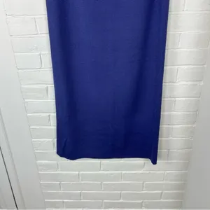 Vintage Adrianna Papell Purple Wool Blend Knit Midi Maxi Skirt Size M thumbnail 5