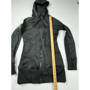 Outfitter trading Breckenridge‎ Colorado Full Zip Hoodie Jacket Thumb Holes S thumbnail 4