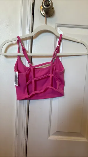 Garage pink workout top thumbnail 2