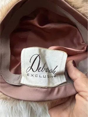 Vintage Deborah Exclusive Fur Hat Brown thumbnail 5