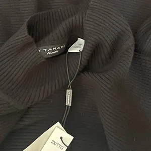 T Tahari Mock Neck Sweater Women 2X Black New Ribbed Dolman Sleeve thumbnail 5