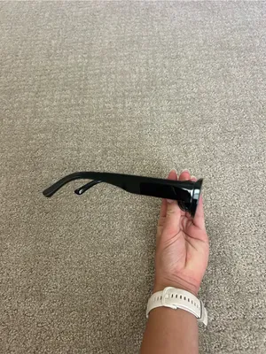 Black Retro Sunglasses thumbnail 4
