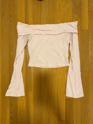 Light Pink White Fox Boutique Top thumbnail 2