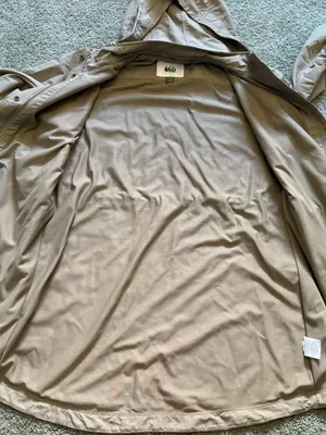 REI Co-op Zealand Field Jacket Womens L Hooded Beige Lightweight Outdoor thumbnail 7