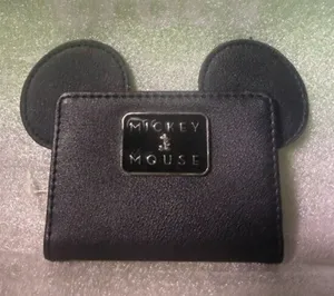 Disney Mickey Mouse Ears Card Wallet ID Holder Snap Closure NWT thumbnail 1