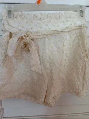Set 3 XS Skirts Shorts Altar’d State Zara H&M Eyelet Paperbag High Waist thumbnail 5