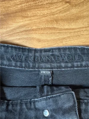 American Eagle Shorts Highest Rise Black Jean 90s Boyfriend Shorts 8 thumbnail 5