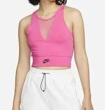 Nike Womens Sportswear crop dance tank small thumbnail 1