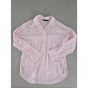 Copied - Zara Pink & White Striped Classic Button-Down Shirt Size XXL thumbnail 2