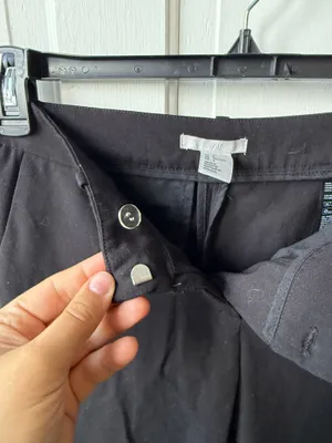 H&M Black Dress Pants Size 4 thumbnail 4