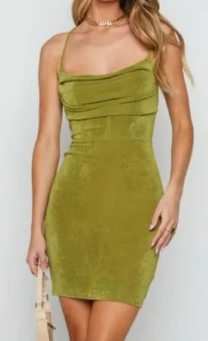 Princess Polly green dress thumbnail 1