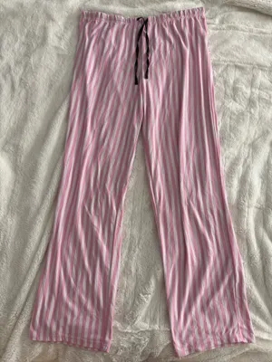 Victoria's Secret Pink Pajama Pants Striped thumbnail 2