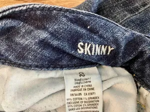 American Eagle Women's Skinny Stretch Jeans/Denim, Size 2 Regular thumbnail 3