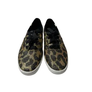Keds x Kate Spade Leopard Glitter Champion Sneakers Size 7 thumbnail 5