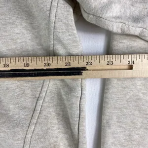 Columbia Hoodie Sweatshirt Womens Large Beige Pockets Drawstring Pullover READ thumbnail 7