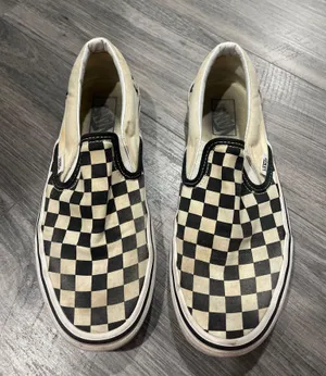 Checkered Slip-On Vans thumbnail 1