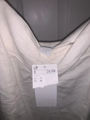 H&M Cream Blouse thumbnail 3