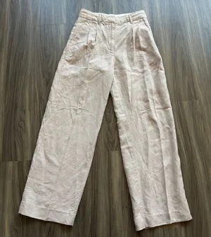 Aritzia Effortless Linen Pants thumbnail 1