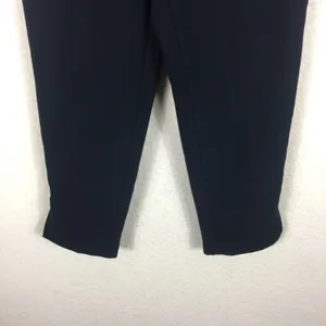 Anthropologie Marin Navy Copley Tapered Pull On Trouser Pants Size Small Preppy thumbnail 11