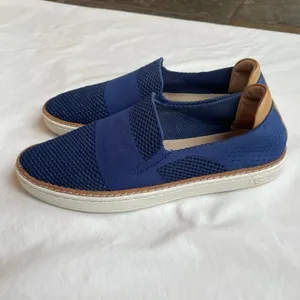 Ugg‎ Sammy Slip On Woven Sneakers Navy Blue Sz 7.5 thumbnail 7