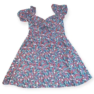 GB Keyhole Floral Dress Junior Size L thumbnail 1