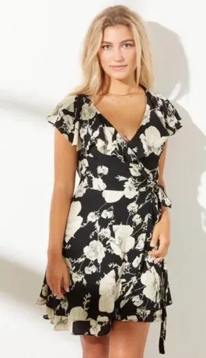 Free People wrap dress size small, new, never worn thumbnail 1