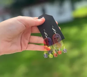 Handmade Earrings Dangle thumbnail 1