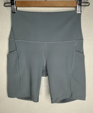 Lululemon Align High Rise Short with Pockets grey 4 thumbnail 1