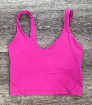 lululemon Hot Pink Align Tank Top Size 4 thumbnail 1