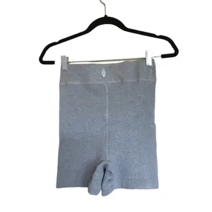 NWT FREE PEOPLE X FP MOVEMENT Free Throw Shorts In Heather Grey thumbnail 10