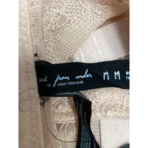 Urban Outfitters Out From Under Peach Lace Corset Bustier Longline Crop Top M thumbnail 6