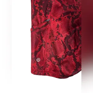 Lululemon What The Sport Shorts 4 Ziggy Snake Red Tide Cranberry‎ thumbnail 7