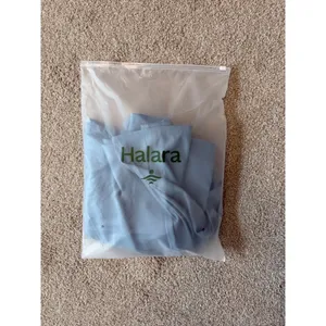 Halara Wide Leg‎ Wrap Pants Dusty Blue High Waisted Side Tie Small Tall thumbnail 9