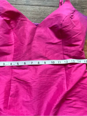Lulu's Fuchsia Pink iridescent Mini Dress medium thumbnail 5