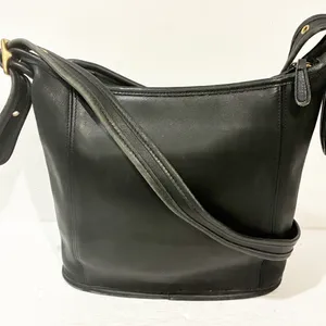 Coach Vintage Black Classic Legacy Shoulder Bag‎ Purse HOC-9816 thumbnail 6