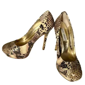 Steve Madden Snake Print Heels Sz 6.5 Stiletto Worn By Actress Less Than 2 Hrs thumbnail 2