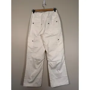 Princess Polly White Wide Leg Cargo Pants High Waisted Utility Trousers Size 4 thumbnail 7
