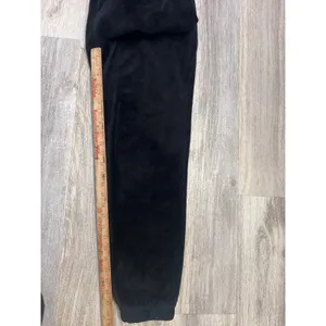 Athleta Double Cozy Karma Jogger Black Plush Fleece Sweatpants Womens Medium thumbnail 7