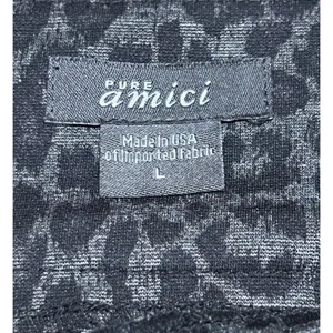 Pure Amici Women’s Size Large Skirt Leopard Print Preppy‎ Classic City Party thumbnail 8