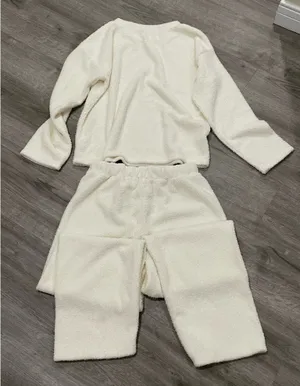 Fuzzy Fleece 2pc Matching Lounge Set Size M thumbnail 3