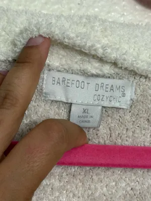 Barefoot dreams cozy In the Wild Long Sleeve Leopard Print Short Robe size XL thumbnail 7