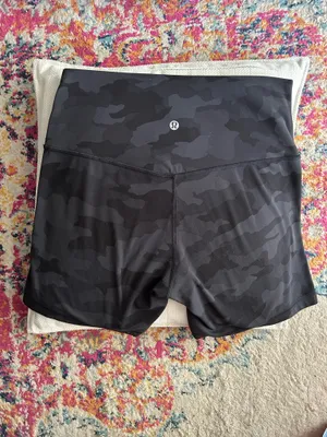 Lululemon Align Shorts 6” Camo Size 10 thumbnail 4