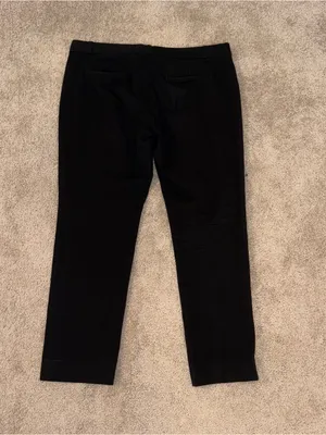 Women’s Black Banana Republic Dress Pants Size: 14L thumbnail 3