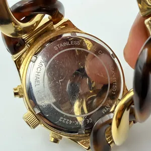 Michael Kors Runway Twist Gold Chronograph Watch MK-4222 Working New Battery thumbnail 4