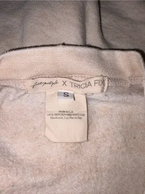 Free People Tricia Fix Fruit Crew Size Small Sand Cherry Combo NWOT thumbnail 7